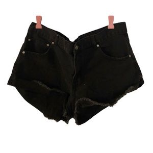 Forever 21 black Jean shorts